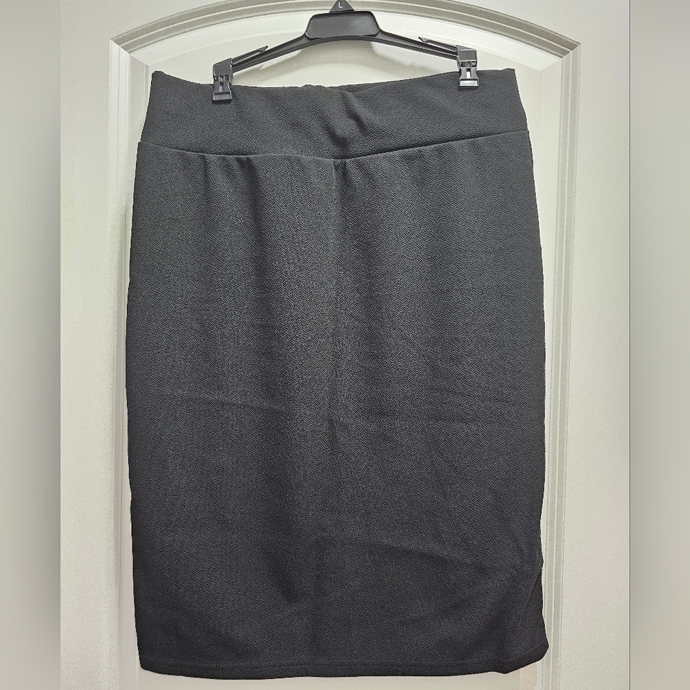 EMERY ROSE Solid Wideband Waist Pencil Skirt Size 14 (XXL)
